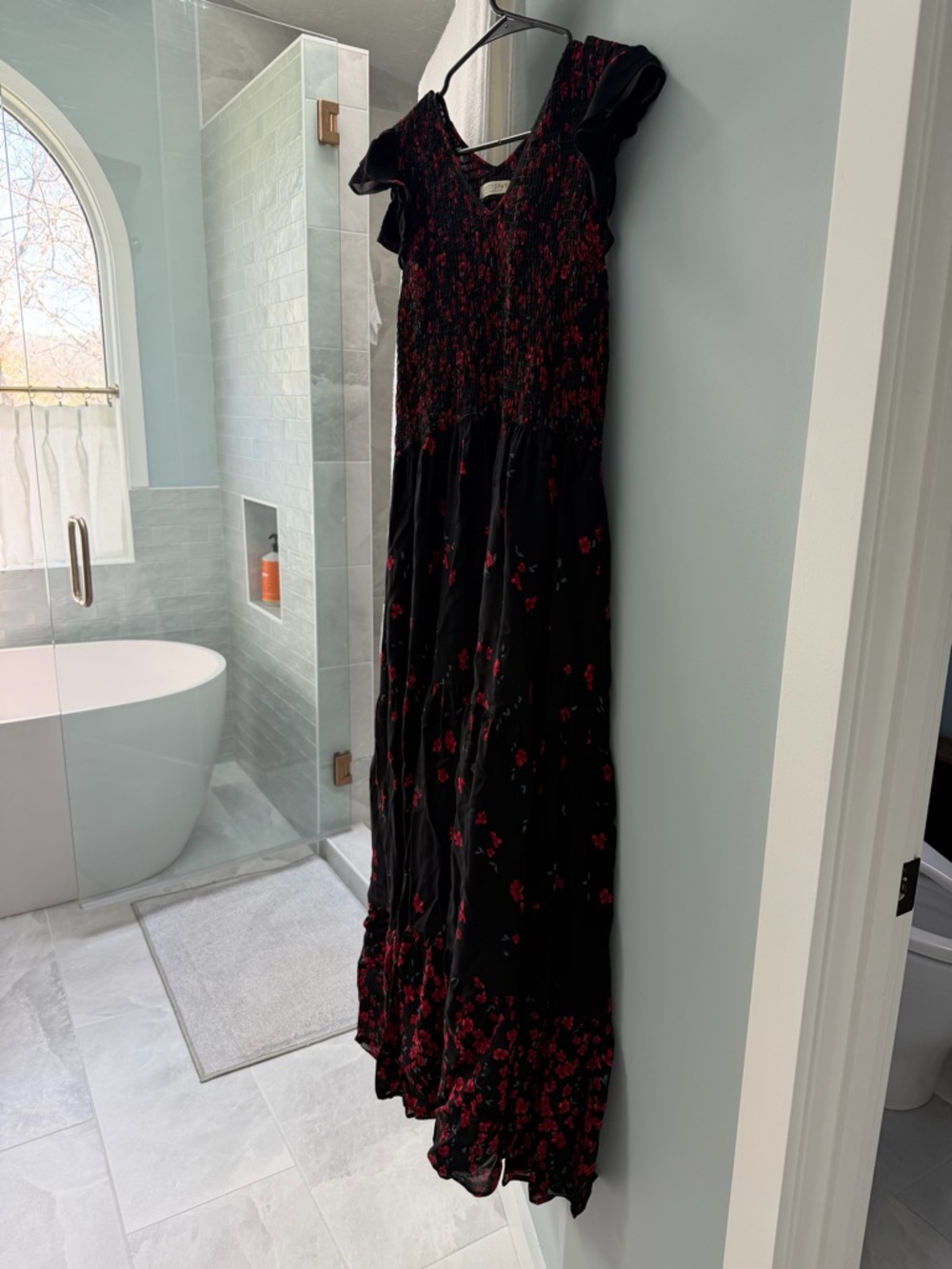 Christy Dawn Bodie Dress in Night Lily - Large - Maxi Dress, lightly tailored - Picture 2 of 5